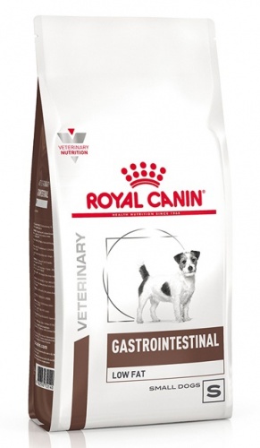 Ветеринарный корм для собак мелких пород Роял Канин (Royal Canin)Gastrointestinal Low Fat Small Dog, 1 кг