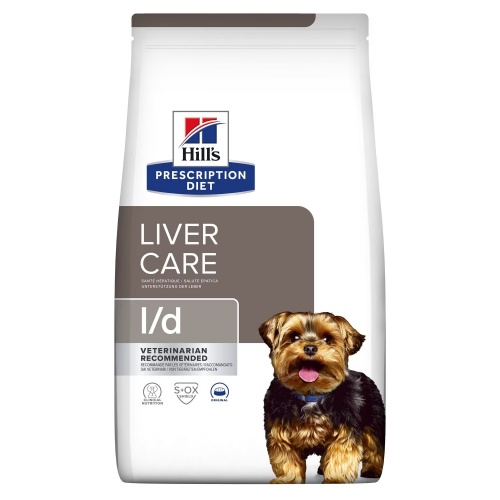 Ветеринарный сухой корм для собак для здоровья печени Hill's (Хиллс) Prescription Diet l/d Liver Care