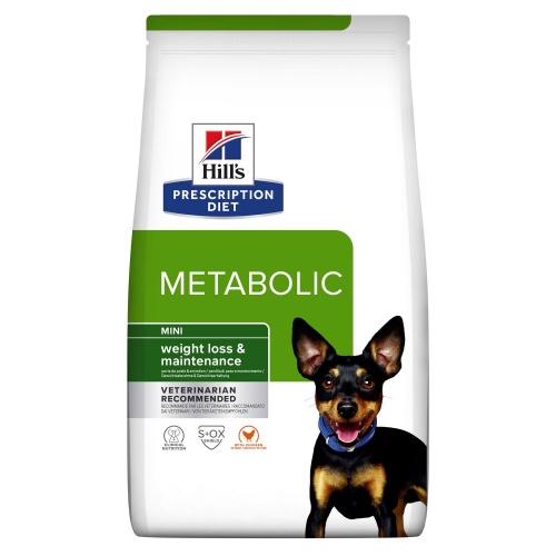 Корм для собак Hill's (Хиллс) Prescription Diet Metabolic Mini для коррекции веса, с курицей, 3 кг