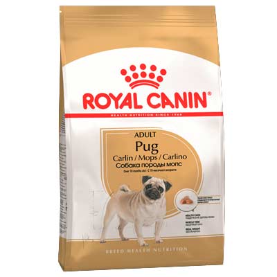 Сухой корм для собак породы мопс Royal Canin (Роял Канин) Pug Adult