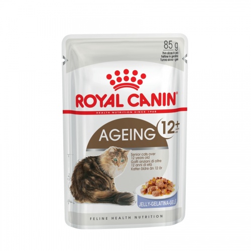Влажный корм для пожилых кошек Royal Canin (Роял Канин) Эйджинг +12 Желе, 85 гр