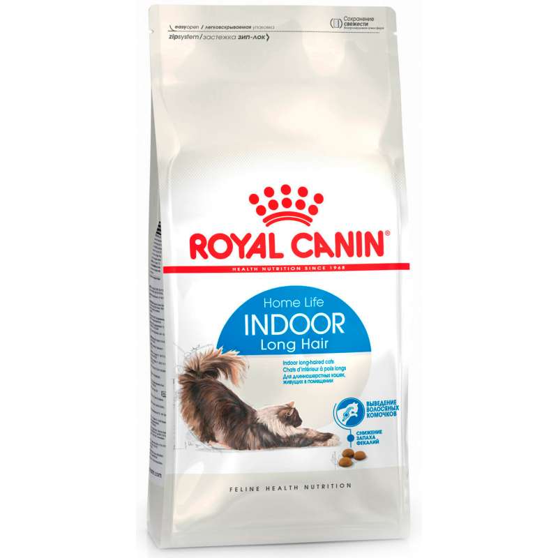 Сухой корм для кошек Royal Canin, Indoor Long Hair