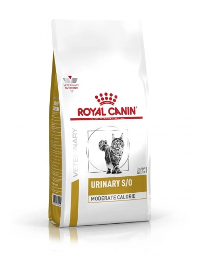 Ветеринарный сухой корм для кошек Royal Canin, Urinary S/O Moderate Calorie