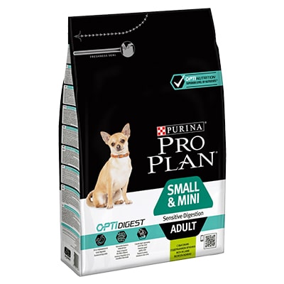 Сухой корм для собак малых пород Pro Plan (ПроПлан) Sensitive, Ягненок и рис
