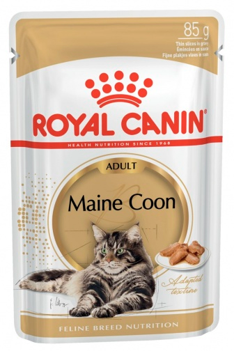 Влажный корм для кошек Royal Canin (Роял Канин) Maine Coon, соус, 85 г