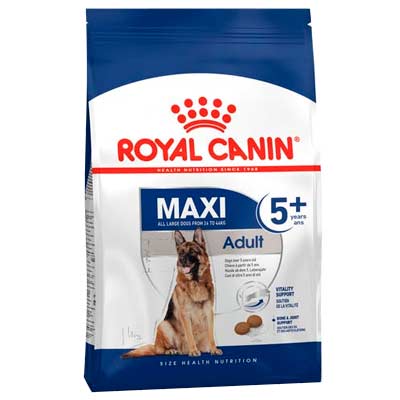 Сухой корм для собак крупных пород Royal Canin (Роял Канин) Maxi Adult 5+, 15 кг