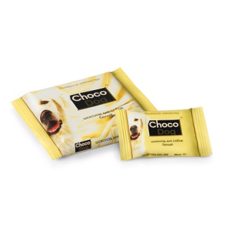 Лакомство для собак Choco Dog (ШОКО ДОГ) белый шоколад