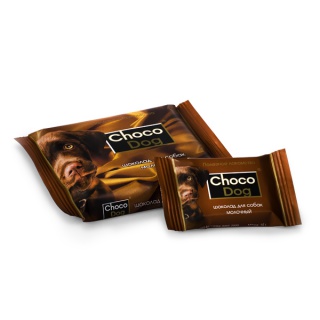 Лакомство для собак Choco Dog (ШОКО ДОГ) молочный шоколад