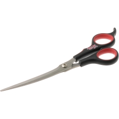 Ножницы Hello Pet (Хэллоу Пет) изогнутые для стрижки, 19.5 см, полотно 8.5см, 67295