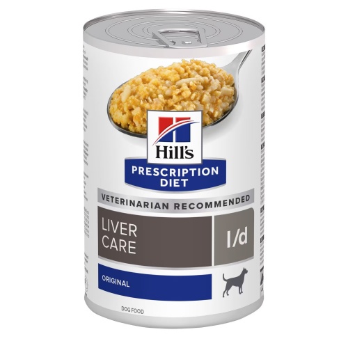 Ветеринарный влажный корм для собак при болезнях печени Hill's (Хиллс) Prescription Diet, l/d, 370 г