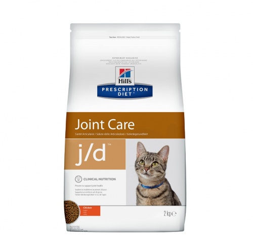 Ветеринарный сухой корм для кошек Hill's (Хиллс) Prescription Diet Joint Care j/d, 2 кг