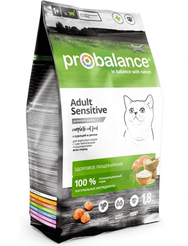 Сухой корм для кошек ПроБаланс (ProBalance) Sensitive