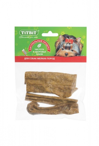 Лакомство для собак Вымя говяжье Титбит (Titbit)
