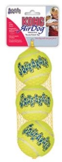 Игрушка для собак "Теннисный мяч" KONG Air маленький без пищалки
