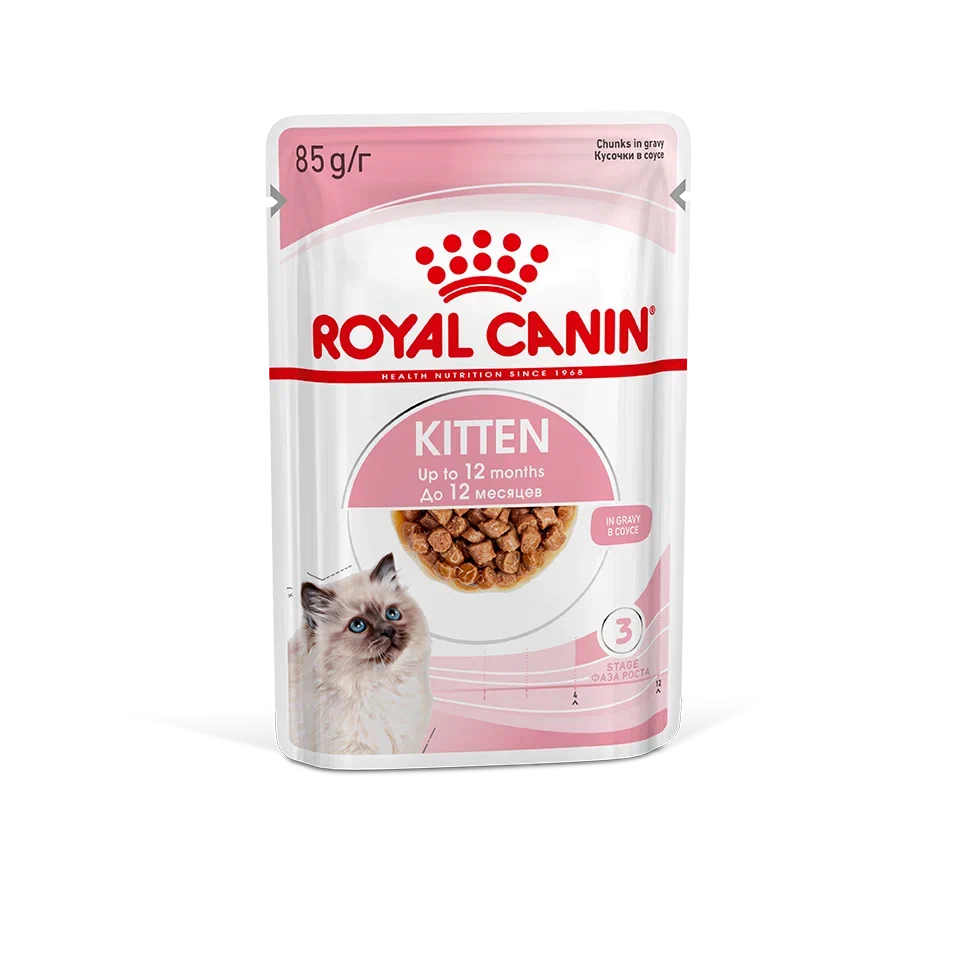 Влажный корм для котят Royal Canin (Роял Канин) Kitten, желе 85 г