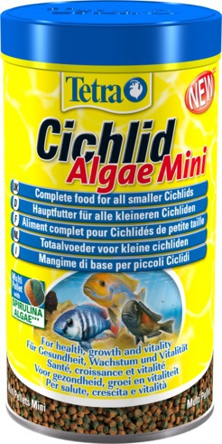 Корм для всех видов цихлид TETRA Cichlid Algae Mini 500мл
