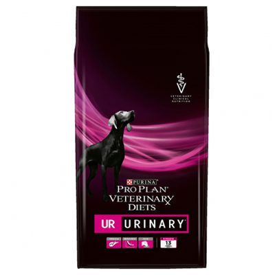 Ветеринарный сухой корм для собак Пурина (Purina) UR при мочекаменной болезни
