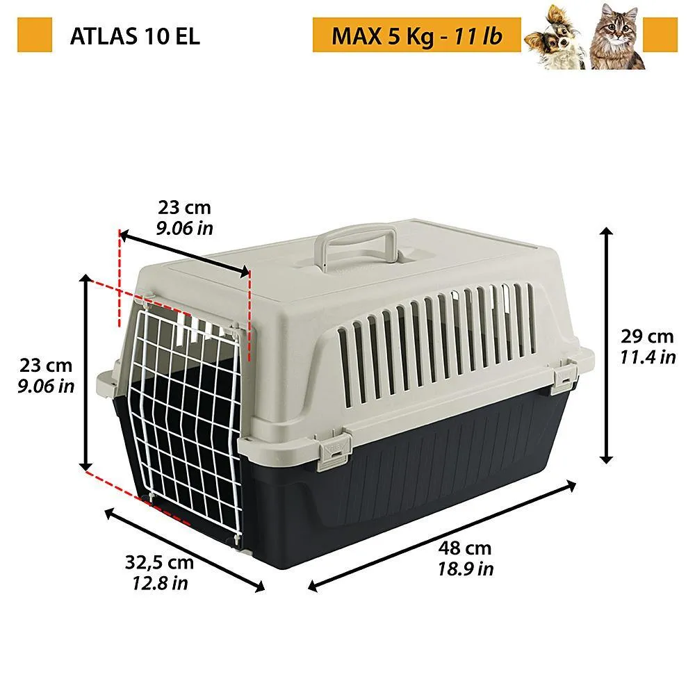 Переноска  для кошек и собак Ferplast (Ферпласт) ATLAS 10, без аксессуаров, 48х32,5х29 см